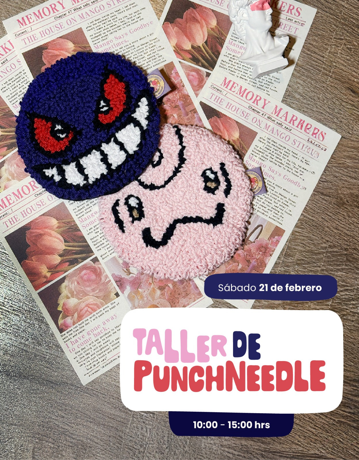 Taller Punch Needle, Principiantes.