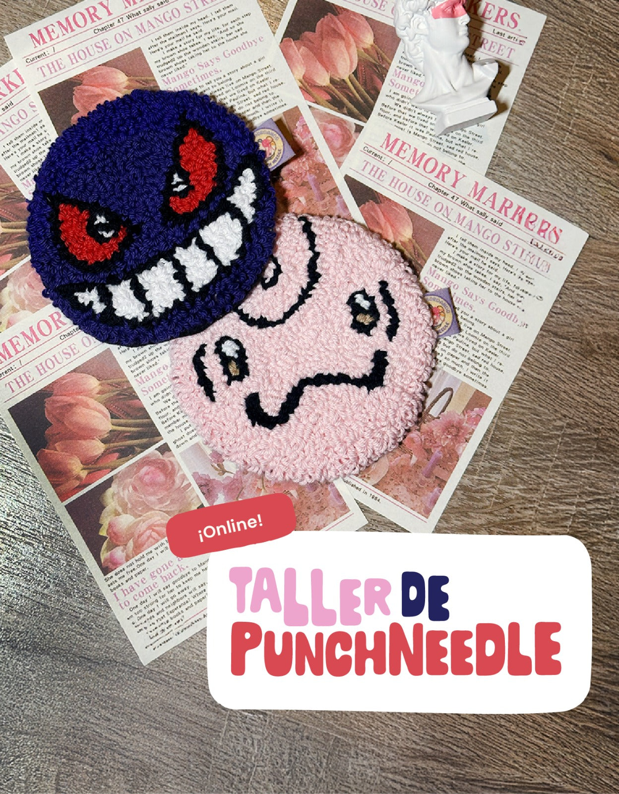 Taller Punch Needle, Principiantes. ONLINE
