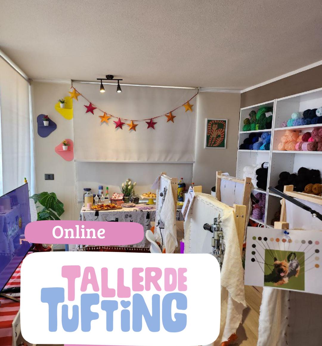 Taller online de tufting para principiantes