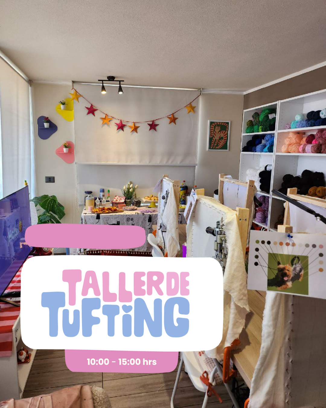Taller de Tufting Mini Alfombra, Marzo